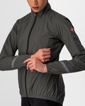 CASTELLI Cycling rain jacket - EMERGENCY 2 W - green