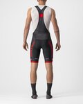 CASTELLI Cycling bib shorts - COMPETIZIONE KIT - black/red