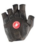 CASTELLI Cycling fingerless gloves - ENDURANCE - black