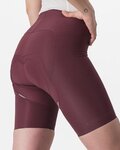 CASTELLI Cycling shorts without bib - FREE AERO RC W SHORT - bordeaux