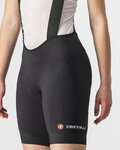CASTELLI Cycling bib shorts - ENDURANCE W - black