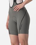 CASTELLI Cycling bib shorts - VELOCISSIMA 3 - grey