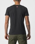 CASTELLI Cycling short sleeve t-shirt - VENTAGLIO TEE - black