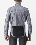 CASTELLI Cycling rain jacket - TEMPESTA LITE - grey