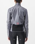 CASTELLI Cycling rain jacket - TEMPESTA LITE W - grey