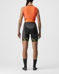 CASTELLI Cycling skinsuit - FREE SANREMO W - orange/black