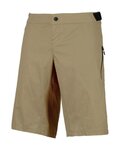 KENNY Cycling shorts without bib - CHARGER W - brown