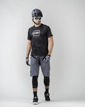 KENNY Cycling shorts without bib - ENDURO - grey