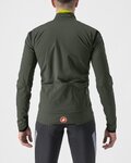 CASTELLI Cycling thermal jacket - ALPHA ULTIMATE INSULATED - green