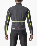 CASTELLI Cycling thermal jacket - FLIGHT AIR - grey