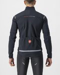 CASTELLI Cycling thermal jacket - PERFETTO ROS 2 CONVERTIBLE - black