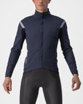 CASTELLI Cycling thermal jacket - PERFETTO ROS 2 - blue