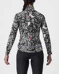 CASTELLI Cycling thermal jacket - UNLIMITED PERFETTO ROS 2 W - black/white