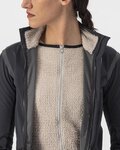 CASTELLI Cycling thermal jacket - ALPHA ULTIMATE INSULATED W - black