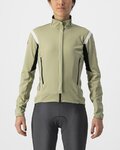 CASTELLI Cycling thermal jacket - PERFETTO ROS 2 W - light green