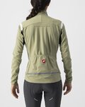CASTELLI Cycling thermal jacket - PERFETTO ROS 2 W - light green