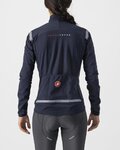 CASTELLI Cycling thermal jacket - PERFETTO ROS 2 W - blue