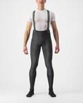 CASTELLI Cycling long bib trousers - SEMIFREDDO - black