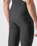 CASTELLI Cycling long bib trousers - SEMIFREDDO - black