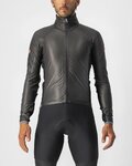 CASTELLI Cycling rain jacket - SLICKER PRO - black