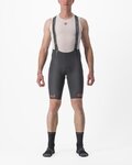 CASTELLI Cycling bib shorts - FREE AERO RC CLASSIC - grey/pink