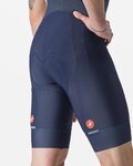 CASTELLI Cycling bib shorts - ENTRATA 2 - blue