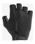 CASTELLI Cycling fingerless gloves - PREMIO - black