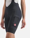 CASTELLI Cycling bib shorts - UNLIMITED CARGO W - black