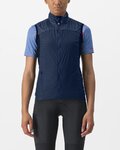 CASTELLI Cycling gilet - UNLIMITED W PUFFY - blue