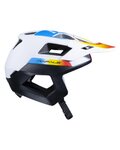 KENNY Cycling helmet - RAFALE - white/yellow/red/blue