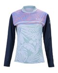 KENNY Cycling summer long sleeve jersey - CHARGER - blue