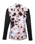 KENNY Cycling summer long sleeve jersey - CHARGER - black/white/pink