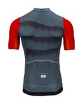 KENNY Cycling short sleeve jersey - ESCAPE - red/grey