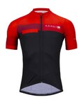 KENNY Cycling short sleeve jersey - TECH SUMMER - red/black