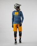 KENNY Cycling shorts without bib - FACTORY - yellow