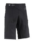 KENNY Cycling shorts without bib - FACTORY - grey/black