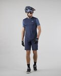 KENNY Cycling shorts without bib - GRAVITY - blue