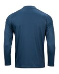 KENNY Cycling summer long sleeve jersey - FACTORY - yellow/blue