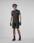KENNY Cycling short sleeve jersey - ROOT - black