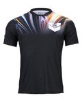 KENNY Cycling short sleeve jersey - INDY - black/multicolour