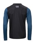 KENNY Cycling summer long sleeve jersey - PROLIGHT - yellow/blue