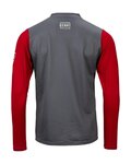 KENNY Cycling summer long sleeve jersey - PROLIGHT - red/grey
