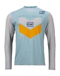 KENNY Cycling summer long sleeve jersey - PROLIGHT - grey/light blue