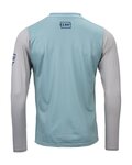 KENNY Cycling summer long sleeve jersey - PROLIGHT - grey/light blue