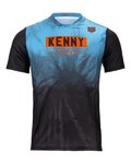 KENNY Cycling short sleeve jersey - CHARGER - black/turquoise