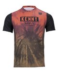 KENNY Cycling short sleeve jersey - CHARGER - orange/brown