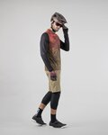 KENNY Cycling summer long sleeve jersey - CHARGER  - pink/brown