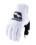 KENNY Cycling long-finger gloves - GLOVES RACE - white