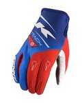 KENNY Cycling long-finger gloves - GLOVES TRACK 24 - red/blue