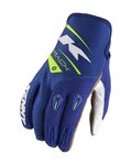 KENNY Cycling long-finger gloves - GLOVES TRACK 24 - yellow/blue